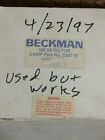538711 168 Detector Beckman Assembly Lamp