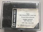 33-17-09 Milton Roy Troy Two Rectangular Cuvettes Mm Path Length Nm