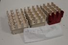 60-1854-046 60-1854-045 Beckman Coulter Lot Of New Sampler Rack Assy White Red
