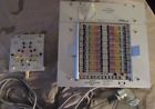 Sebint25 6mes 6es25 8 Grass Instruments Rare Instrument Co Ekg Eeg Panel Untested Lab