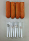 8445 Set Of Corex Glass Centrifuge Tubes Ml Aluminosilicate With Sleeves
