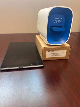 Abaxis 1300-0005 Vetscan Vue All Cords And Tablet Included
