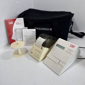 Alere 11239 Cholestech Ldx Analyzer 021 W Printer Skggs003 Power Cords Case Tested