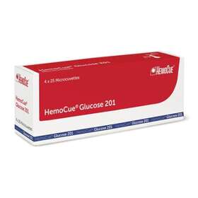 Hemocue Glucose 201 110723 Microcuvette For Analyzer 50 Tes