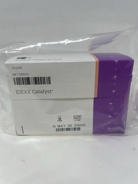 Idexx 98-11005-01 Catalyst Chem 10 Clip Box Of 12 Exp 15 May 2026