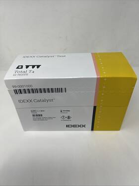 Idexx 99-0001000 Catalyst Total T4 Thyroid 12 Tests Expires December 2025