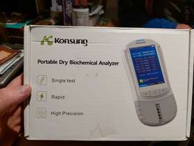 Compass2800-2 Konsung Portable Dry Biochemical Analyzer New Open Box