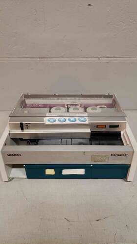 Siemens 4488c203114 Hematek Slide Stainer Working