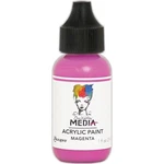 Ranger Dina Wakley Media Heavy Body Acrylic Paint 1OZ-MAGENTA (3PK). Fixed Price $12.76.