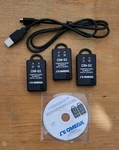 3 Lot Omega Engineering OM-92 Temp/rh Data Logger Portable Environmental Monitor. Fixed Price $175.00.