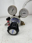 Vwr Scientific Model 55850-255 Gas Regulator Valve With Gauges. Fixed Price $55.00.