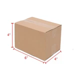 100 6X4X4 Cardboard Paper Boxes Mailing Packing Shipping Corrugated Carton. Fixed Price $28.90.