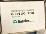 Metrohm 6.0130.100 Separate Ph Glass Electrode. Fixed Price $295.90.