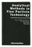 Analytical Methods Fine Particle - Hardcover, By Paul A. Webb; Very Good. Fixed Price $12.68.