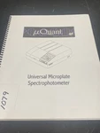 Uquant Bio-tek Universal Microplate Spectrophotometer Manual / User Guide. Fixed Price $39.99.