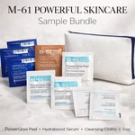 M-61 Powerful Skincare Sample Bundle Powerglow Peel + Hydraboost Pads Bag New. Fixed Price $33.00.
