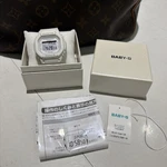 Casio Baby-g BGD-560 New Battery In Box W/ Papers White Alarm Chrono. Fixed Price $71.13.