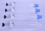 Lot Of (4) Biopac Systems AFT6A 600ML Medium Cal. Syringe. Fixed Price $114.99.