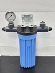 Millipore Wall-mounted Water Purifier Filter Membrane Housing W/ Wika 0-100 Psi. Fixed Price $75.00.
