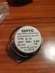 Beckman Coulter A32433 Nidec Ac Servo Motor D12 D-12 Cw. Fixed Price $240.00.