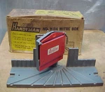 Vintage Stanley Handyman Metal Mitre Box H114A Made Usa Precision Cuts Saw Tool. Fixed Price $19.99.