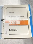 Hewlett Packard Hp 3390A Reporting Integrator - Users Guide / Manual. Fixed Price $39.99.