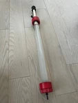 Pharmacia 26/40 Glass Chromatography Column Adapter Heavy Duty Walls Resin Q. Fixed Price $240.00.