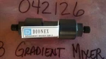 Dionex 042126 GM3 Gradient Mixer, 4MM. Fixed Price $125.00.