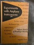 Experiments Airplane Instruments Nelson Wheeler Franklin Brantley Vtg Hc Ya. Fixed Price $15.95.