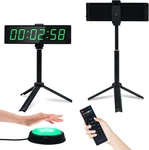 Yz Timer Clock For Home Gym, Fitness With Stopwatch Button, Large Digi. Fixed Price $55.18.