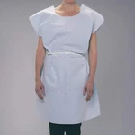 *50-PIECES* Tidi Avalon Standard Exam Gown Tissue/poly/tissue 30" 42" Blue 813. Fixed Price $55.99.