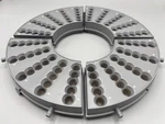 Agilent 7673/7683 Tray Quadrants 4/PK (18596-40015)(NEW Replacement). Fixed Price $139.00.