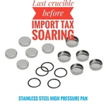 High Pressure Dsc Analysis Pan 60 Stainless Steel W/lid With O-ring Perkin. Fixed Price $249.00.