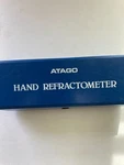 Atago Hand-held Refractometer Made In Japan, With Case Manual. Brix: 32%.. Fixed Price $44.90.