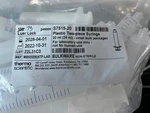 Thermo Scientific S7515-20, 20ML Luer-lock, Two-piece Syringe, Partl Open 73PCS. Fixed Price $44.99.