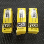 3EA Satco S3120 Halogen Lamp 20W 12V G4 Bi-pin Medical Exam & Microscope Bulb. Fixed Price $24.00.