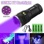 160W 365NM Uv Led Flashlight Ultraviolet Blacklight Torch Usb Charging Usa. Fixed Price $33.88.