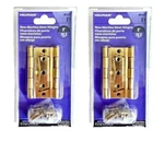 Pack (4PCS) Non-mortise Hinges 3" Removable Pin, Brass Finish Hillman 851272. Fixed Price $19.99.