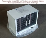 Quincy Lab 12-140MHSE Medline Intelligent Warmer, Benchtop, Note Door Damage. Fixed Price $179.99.