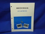 Beckman Altex 41 Ph Meter Instruction Manual. Fixed Price $24.97.