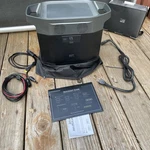 Ecoflow Output 3000W Peak Push Button Start Battery Generator Delta 1300. Fixed Price $400.00.