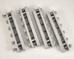Hoefer Clamp Assembly With Screws SE6003U For 400, And 6015 Gel Caster. Fixed Price $49.00.