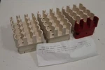Beckman Coulter 28MM Sampler Rack Assy White Red 60-1854 045 046 Lot Of 15. Fixed Price $85.49.