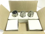 Lot (7) Philips PW1427 / Helium Cups Sample Insert Holders 9430 014 27941. Fixed Price $179.95.