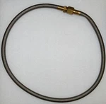 Boc Edwards Stainless Steel Braided Flexible Pump Pipeline Hose 46" Brass New. Fixed Price $242.99.