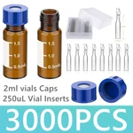 2ML Amber Autosampler Vial Pre-slit Screw Caps 250UL Inserts Glass Polymer. Fixed Price $676.79.
