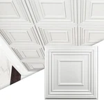 Pvc Drop Ceiling Tiles 24X24 Inch (12-PACK) For Home And Office, White. Fixed Price $77.99.