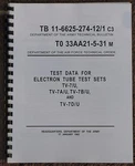 Usa TV-7D/U Tester Ultimate Updated Tube Manual All Data There Is. Fixed Price $20.00.