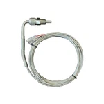 Temp Thermocouple K Type, 90 Degree, Ss Probe, Ft (2.8M). Fixed Price $16.00.