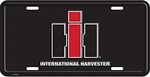 Ih International Harvester Standard Size License Plate, Black. Fixed Price $12.99.